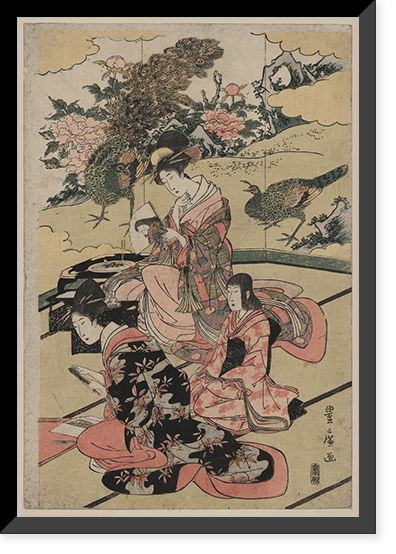 Japanese Ukiyo-e print - 569, Vintage Print