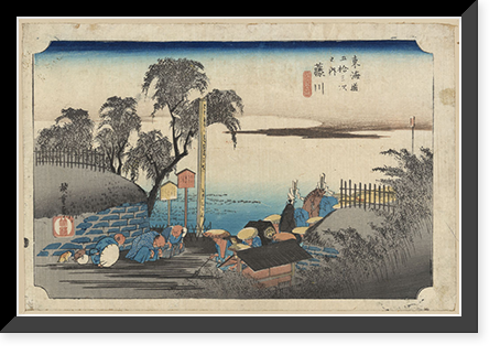 Japanese Ukiyo-e print - 755, Vintage Print