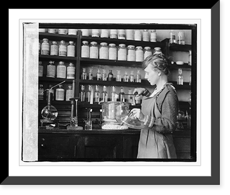 Miss Margaret D. Foster, Uncle Sam's only woman chemist, Oct. 4/19 Classic, Vintage Poster