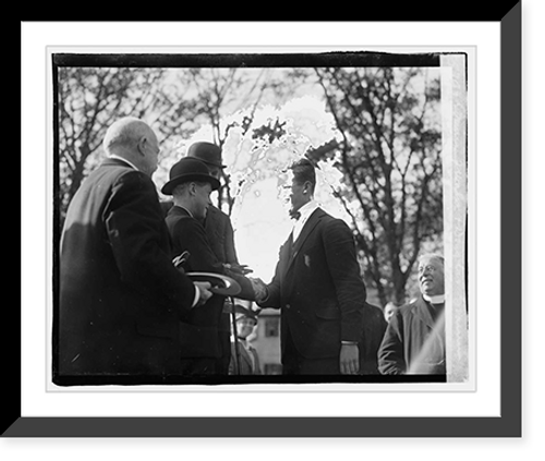 Historic Framed Print, Prince of Wales & Douglas [...],  17-7/8" x 21-7/8"
