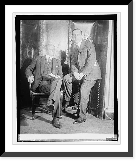 Homer S. Cummings, Chairman, J. Bruce Kremer, Vice., Wash, Antique Wall Art