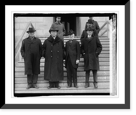 Champ Clark, W.H. Taft, Jos. G. Cannon, Ex. Gov. Samuel W. McCall, Historic Reproduction