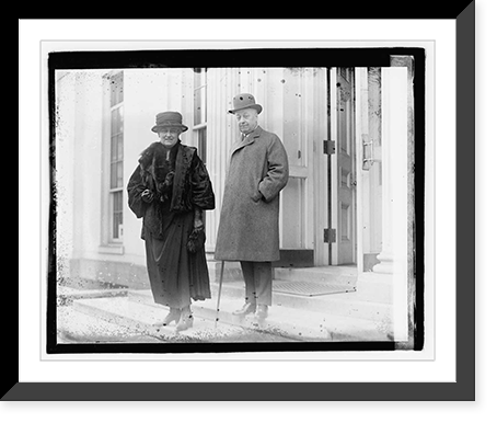 Sen. Knox & Mrs. Henry Rea, 3/20/21, Antique Print