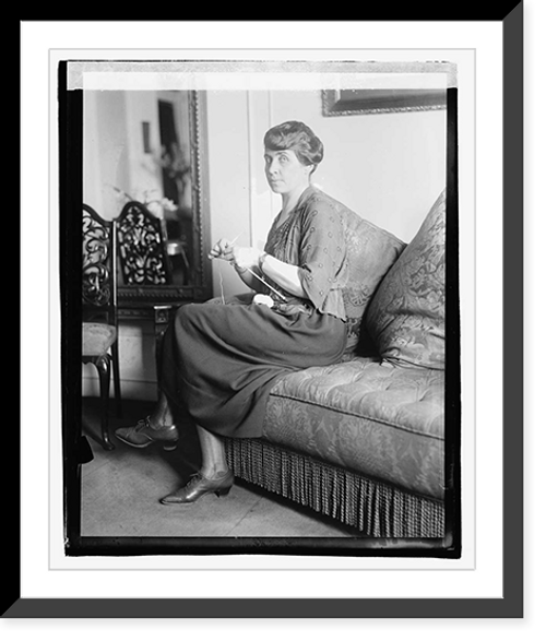 Historic Framed Print, Mrs. Coolidge - 3,  17-7/8" x 21-7/8"