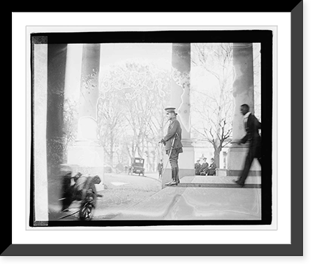 Historic Framed Print, Col. C.S. Riley, 3/25/21,  17-7/8" x 21-7/8"