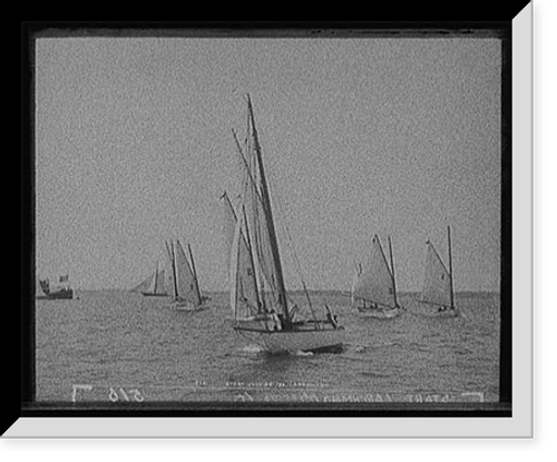 Historic Framed Print, Start, Larchmont,  17-7/8" x 21-7/8"
