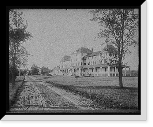 Historic Framed Print, Hotel Ausable Chasm, Ausable Chasm, N.Y.,  17-7/8" x 21-7/8" Historic Framed Print, Hotel Ausable Chasm, Ausable Chasm, N.Y.,  17-7/8" x 21-7/8"