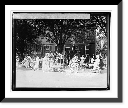 Historic Framed Print, Petworth, July 4th, 1921 - 3,  17-7/8" x 21-7/8"