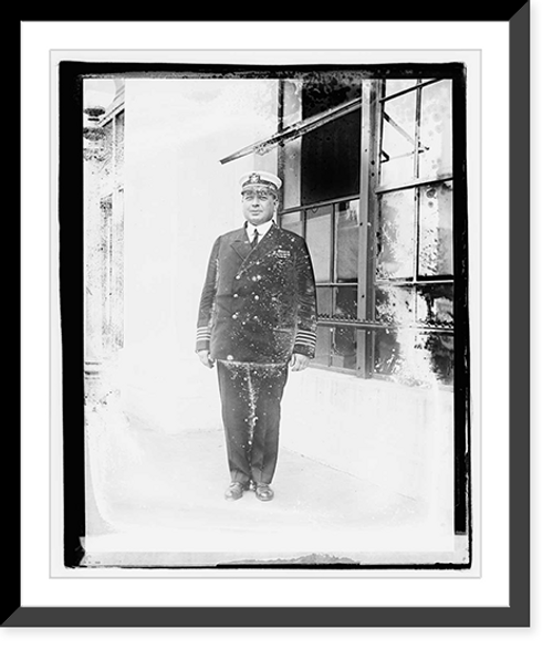 Historic Framed Print, Capt. A.L. Willard, 7/8/21,  17-7/8" x 21-7/8"