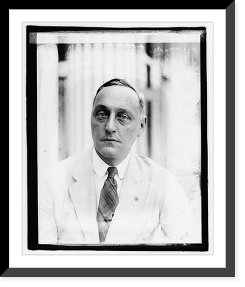 Historic Framed Print, Gilbert Bettleman, 7/27/21,  17-7/8" x 21-7/8"