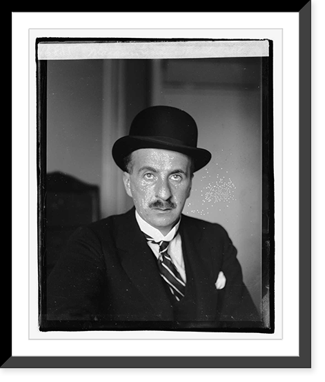 Marguis Giovanni Visconti Venosta, Vintage Poster