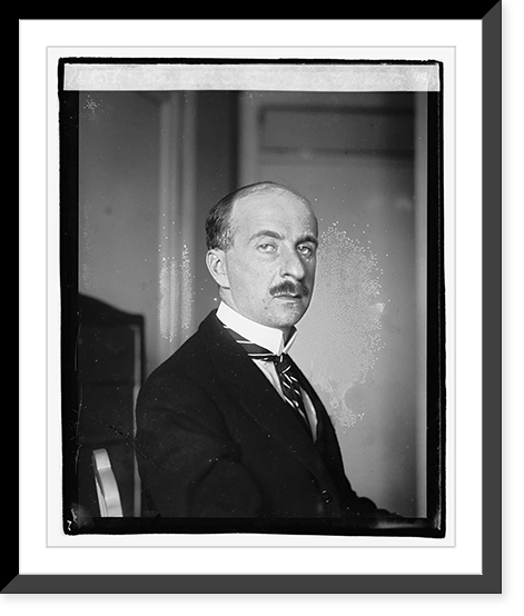 Marguis Giovanni Visconti Venosta, 11/14/21, Vintage Print