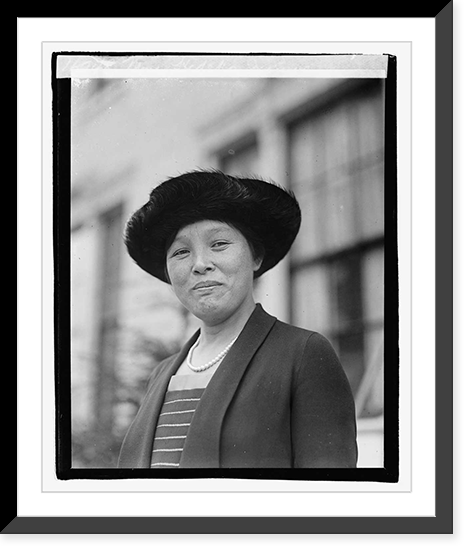 Historic Framed Print, Mme. Hideko Inouye - 2,  17-7/8" x 21-7/8"