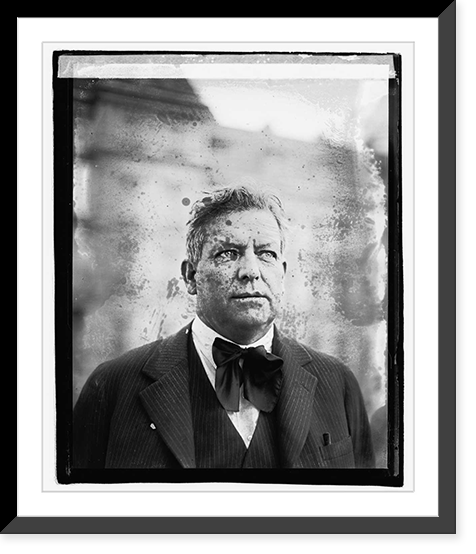 Historic Framed Print, D.C. Collier, 12/30/21,  17-7/8" x 21-7/8"