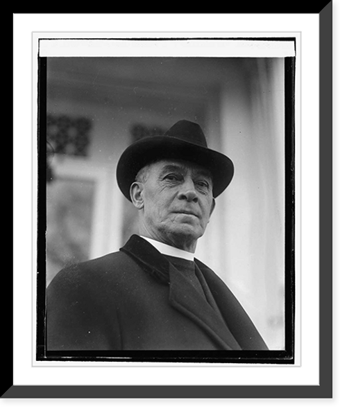 Historic Framed Print, Bishop P.T. Rowe, 1/24/22,  17-7/8" x 21-7/8"