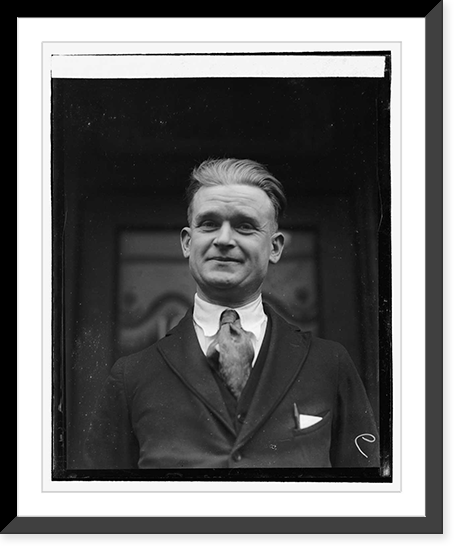 Historic Framed Print, Geo. Haley,  17-7/8" x 21-7/8"