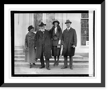 Mrs. Maxim, Hudson Maxim, Mrs. Sellers, M.B. Sellers, 2/24/22, Vintage Wall Art