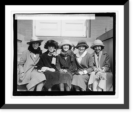 Unidentified women, 3/9/22 Classic, Historic Print
