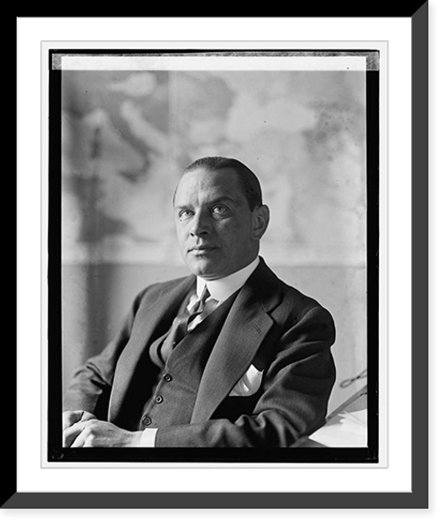 Historic Framed Print, Wm. Lee Hurley, 4/20/22,  17-7/8" x 21-7/8"