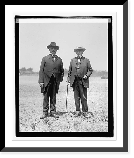 General Miles & Gen'l. Anson A. Mills, 5/25/22 Classic, Vintage Print