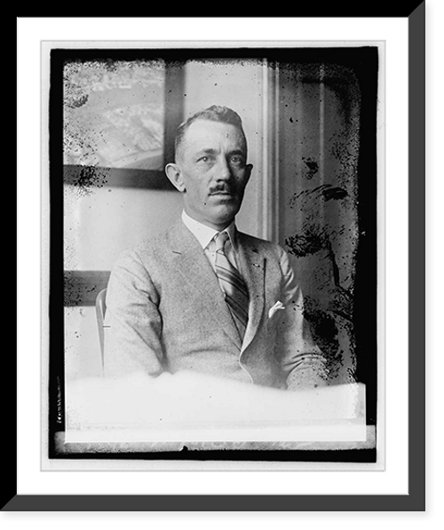 Historic Framed Print, Maj. R A. Wheeler, 7/31/22,  17-7/8" x 21-7/8"
