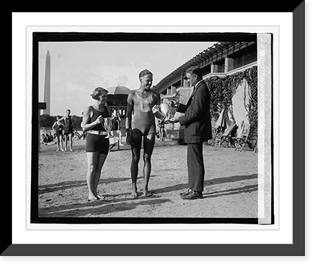 Historic Framed Print, Florence Skadding, Mark Cole, 8/17/22,  17-7/8" x 21-7/8"