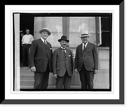 Historic Framed Print, [Clifford Grant, ?, Louis Reboulet],  17-7/8" x 21-7/8"