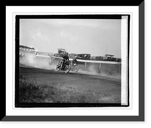 Historic Framed Print, Auto races - 3,  17-7/8" x 21-7/8"