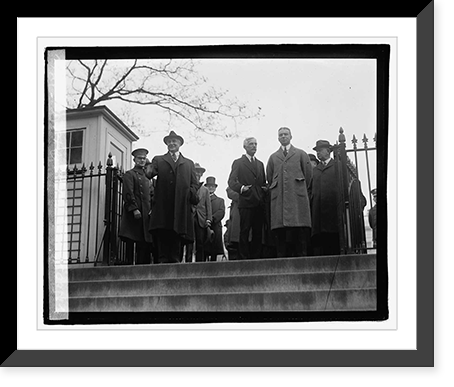 Harding reviewing safety parade, 12/1/22 - 3, Antique Wall Art