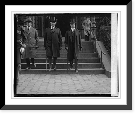 Historic Framed Print, Harding & Harvey, 1/4/23 - 2,  17-7/8" x 21-7/8"