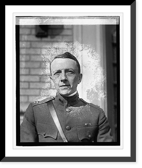 Historic Framed Print, Capt. Harry Martel Gwyne, 2/13/23,  17-7/8" x 21-7/8"