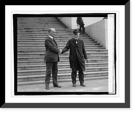 Historic Framed Print, Carmon & Gallivan, 3/5/23,  17-7/8" x 21-7/8"