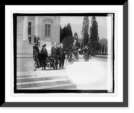 Greek Royal Party, 3/3/23, Historic Print