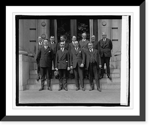 Historic Framed Print, Lamb's Club, 4/10/23,  17-7/8" x 21-7/8" Historic Framed Print, Lamb's Club, 4/10/23,  17-7/8" x 21-7/8"