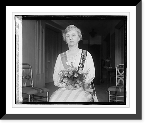 Historic Framed Print, Mrs. Samil. Preston Davis - 2,  17-7/8" x 21-7/8"