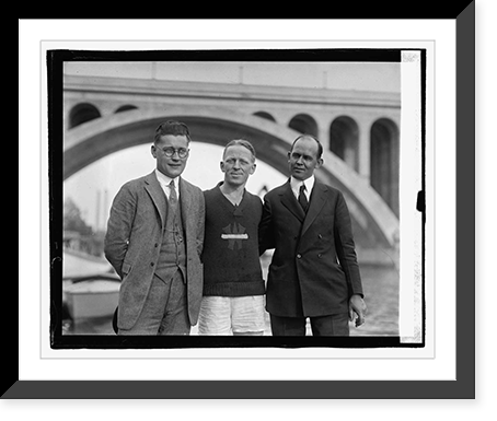 Paul H. Brattani, Jas. W. Burch, Gordon Leech, 5/5/23 Classic, Vintage Print