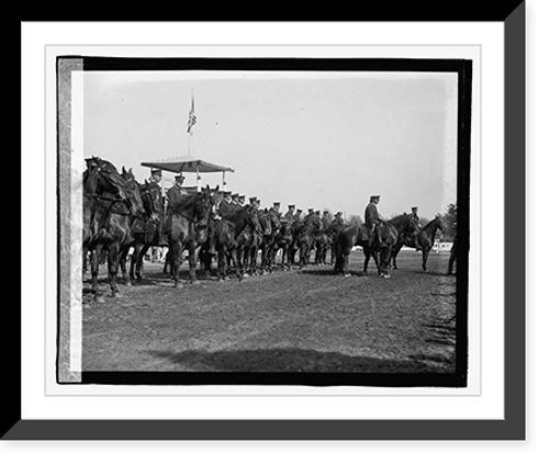 Historic Framed Print, Police entry, 5/17/23 - 2,  17-7/8" x 21-7/8"