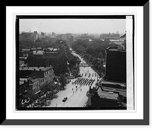 Historic Framed Print, [Parade] - 3,  17-7/8" x 21-7/8"