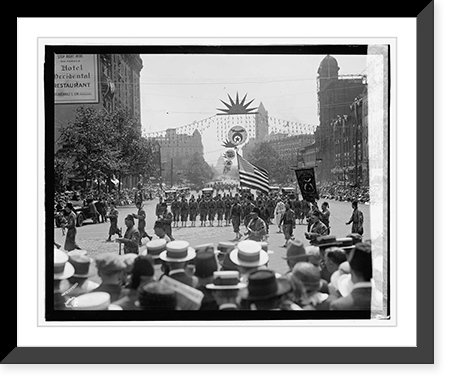 Kaaba Temple, Davenport, PA, Vintage Wall Art