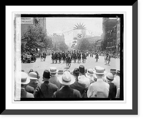 Historic Framed Print, Jerusalem Temple (mounted), New Orleans, LA.,  17-7/8" x 21-7/8"