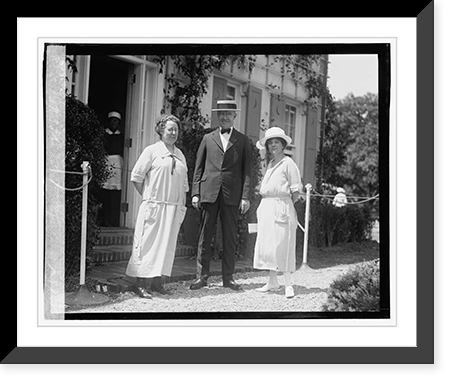 Mrs. F.M. Carter, Secty. of House; Ex Mayor Hugh M. Caldwell, Seattle; Mrs. Stafford, Antique Wall Art
