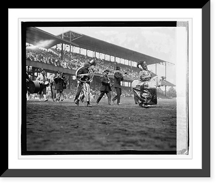 Historic Framed Print, Shrine, Grotto ball game - 6,  17-7/8" x 21-7/8"