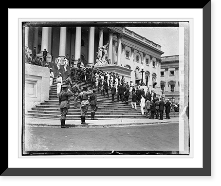 Harding funeral - 13, Vintage Poster