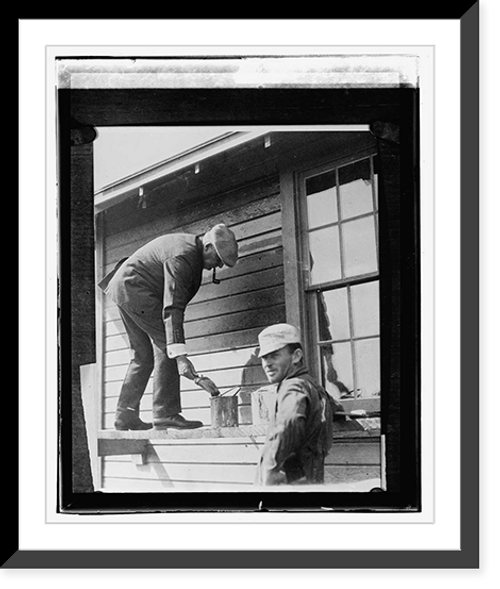 Historic Framed Print, Harding in Alaska - 7,  17-7/8" x 21-7/8"