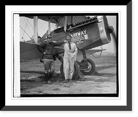 Lt. Kenneth Garrett, Lt. V. Bertrauvais, 9/2/23, Vintage Poster
