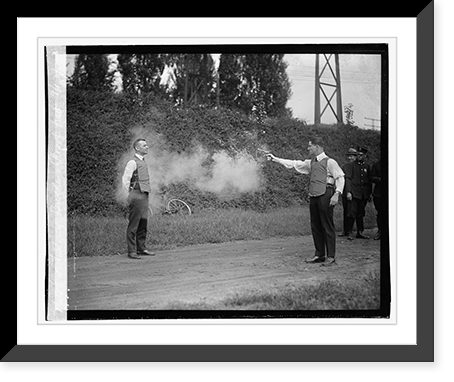 Testing bulletproof vest, 9/13/23, Vintage Wall Art
