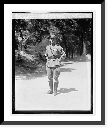 Lieut. L.H. Sanderson, W.S.M.C., 9/14/23, Vintage Wall Art