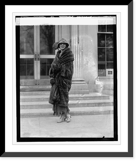 Historic Framed Print, Mrs. John McCormick, Colleen M[...], 11/30/23,  17-7/8" x 21-7/8"