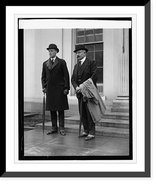 Historic Framed Print, Duke of Sutherland & Henry Getty Chilton, 12/22/23,  17-7/8" x 21-7/8" Historic Framed Print, Duke of Sutherland & Henry Getty Chilton, 12/22/23,  17-7/8" x 21-7/8"