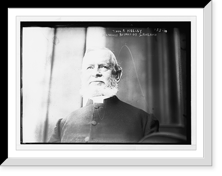 Historic Framed Print, Thos. B. Neely, Methodist Bishop of S. America,  17-7/8" x 21-7/8"
